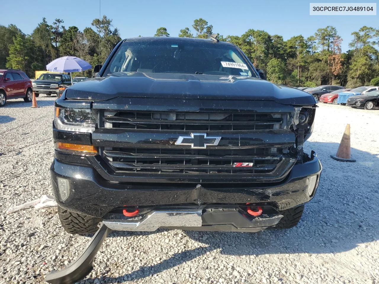 2018 Chevrolet Silverado C1500 Lt VIN: 3GCPCREC7JG489104 Lot: 74991964