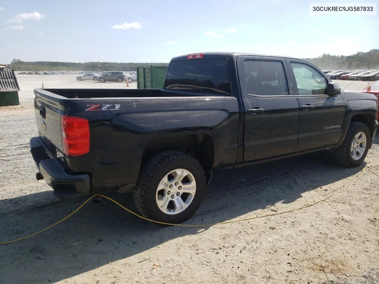 2018 Chevrolet Silverado K1500 Lt VIN: 3GCUKREC9JG587833 Lot: 75059494