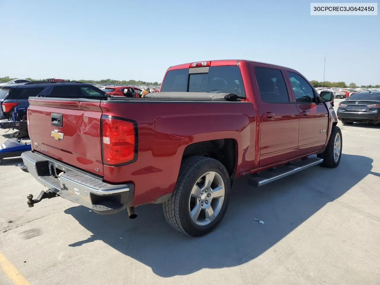 2018 Chevrolet Silverado C1500 Lt VIN: 3GCPCREC3JG642450 Lot: 75269184