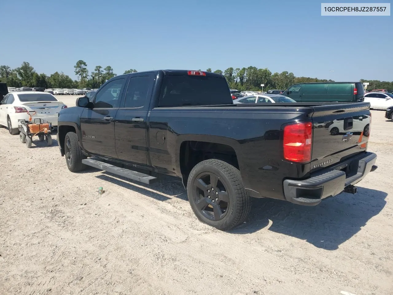 2018 Chevrolet Silverado C1500 Custom VIN: 1GCRCPEH8JZ287557 Lot: 75495904