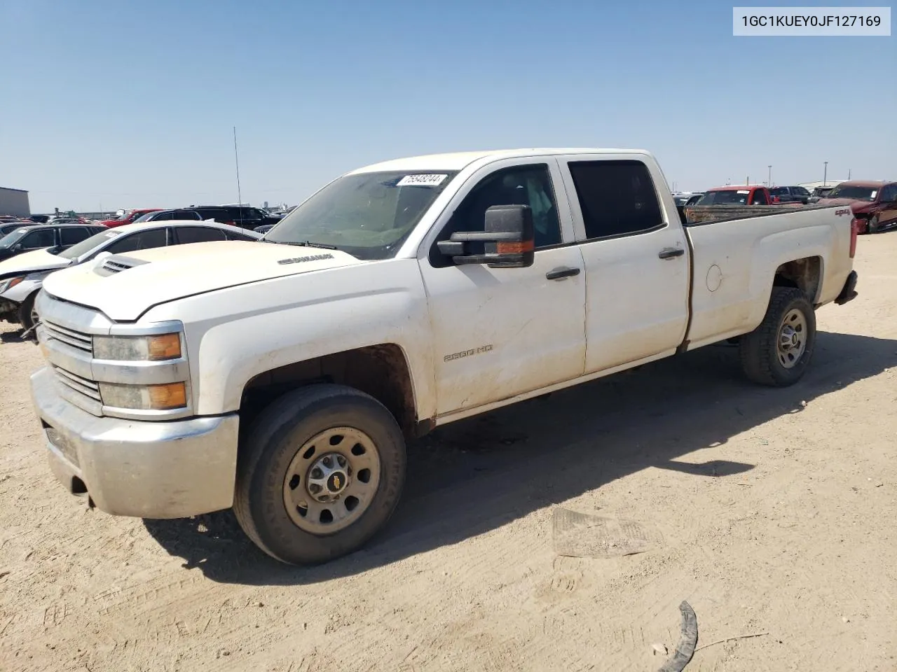 2018 Chevrolet Silverado K2500 Heavy Duty VIN: 1GC1KUEY0JF127169 Lot: 75548244