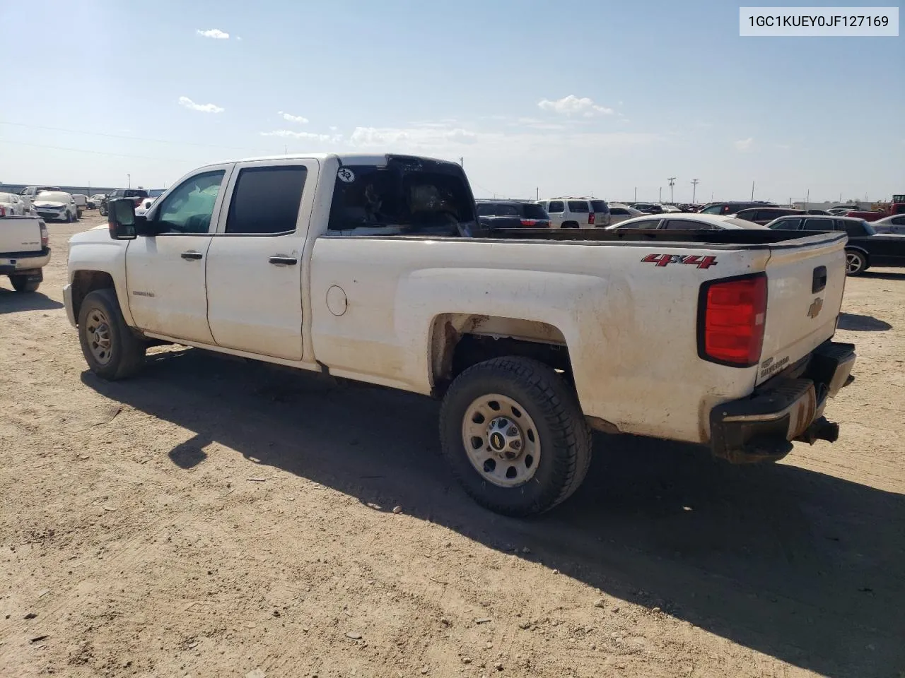 2018 Chevrolet Silverado K2500 Heavy Duty VIN: 1GC1KUEY0JF127169 Lot: 75548244