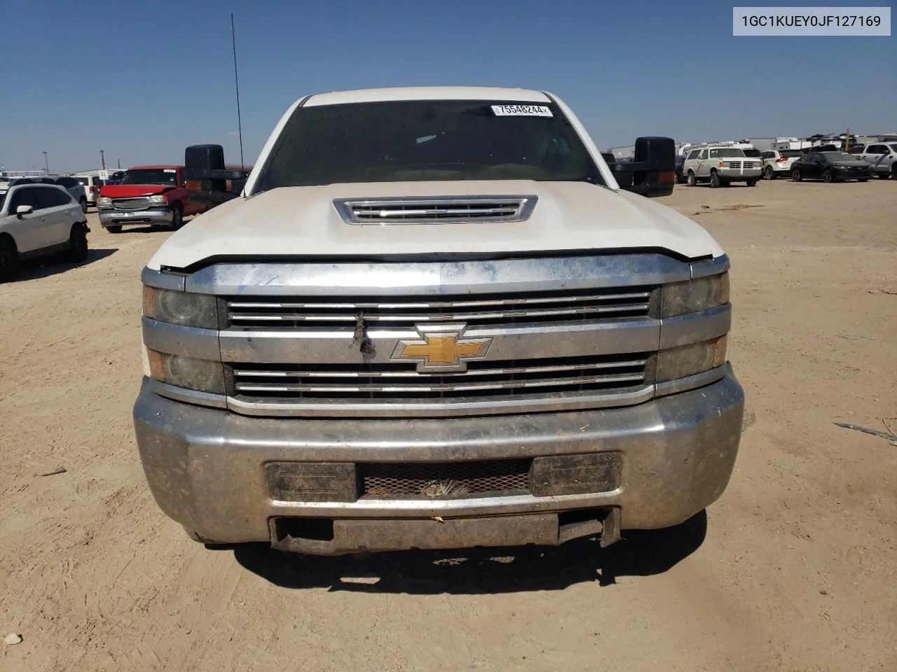 2018 Chevrolet Silverado K2500 Heavy Duty VIN: 1GC1KUEY0JF127169 Lot: 75548244