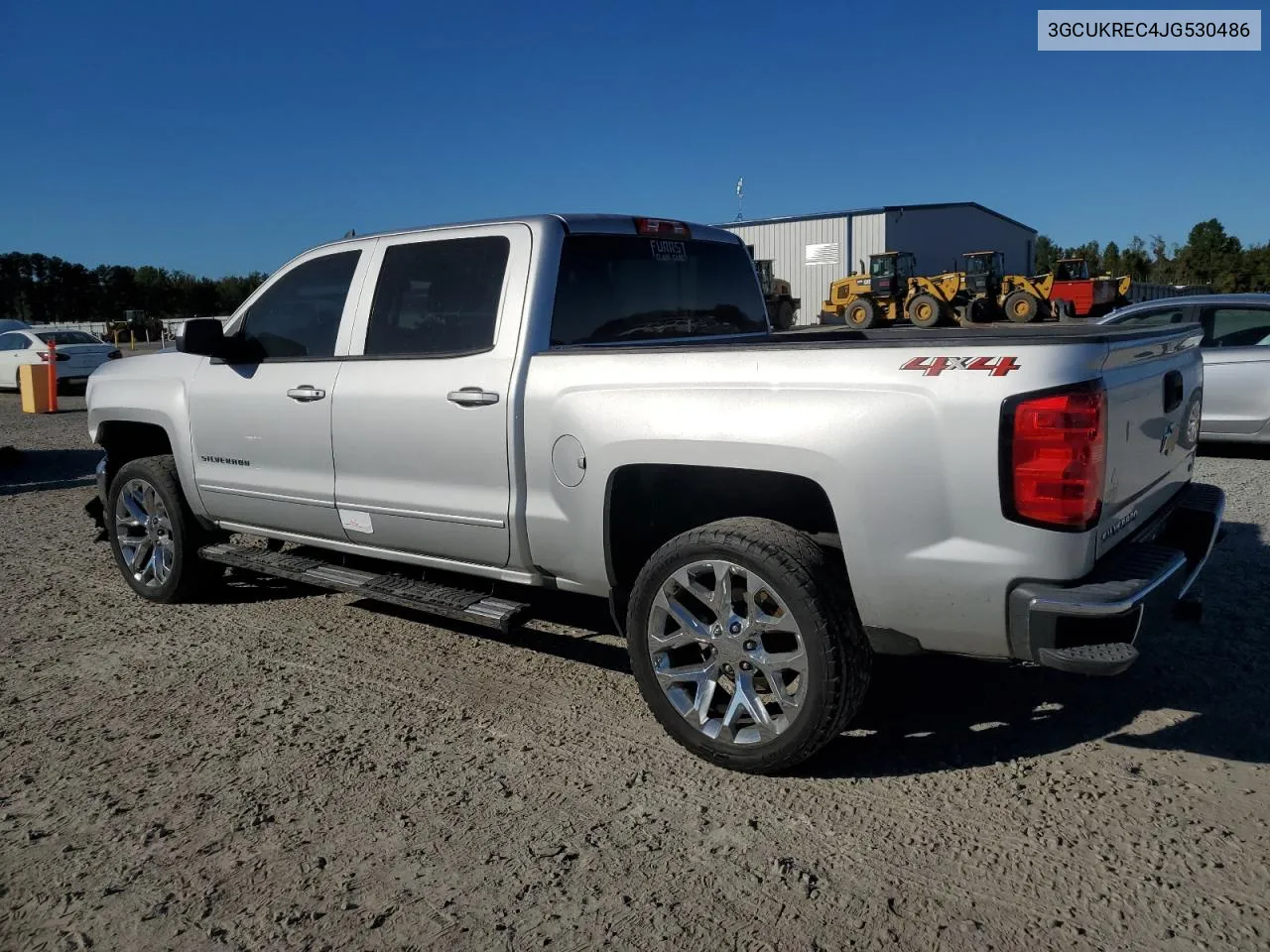 2018 Chevrolet Silverado K1500 Lt VIN: 3GCUKREC4JG530486 Lot: 75618154