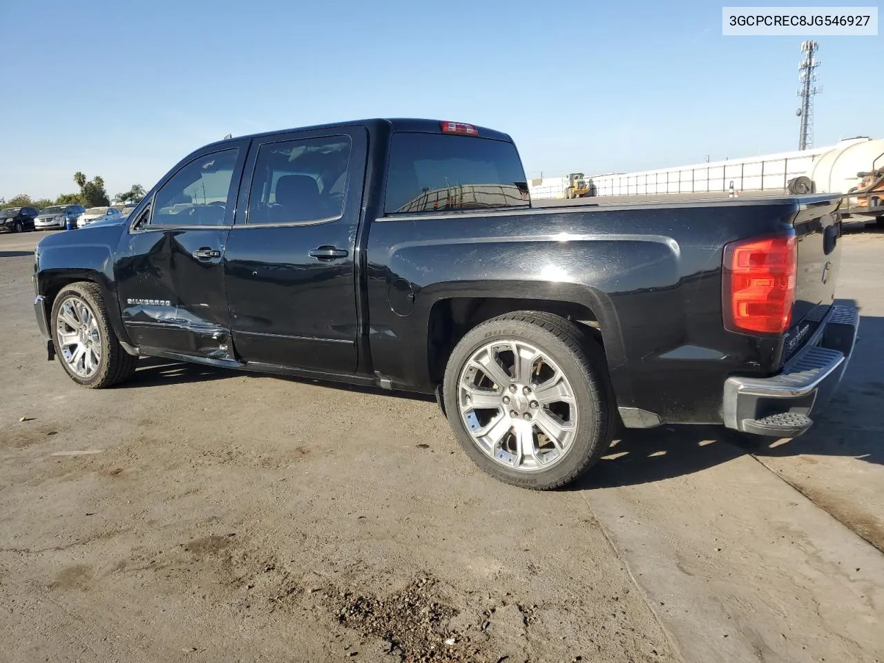 2018 Chevrolet Silverado C1500 Lt VIN: 3GCPCREC8JG546927 Lot: 75857024