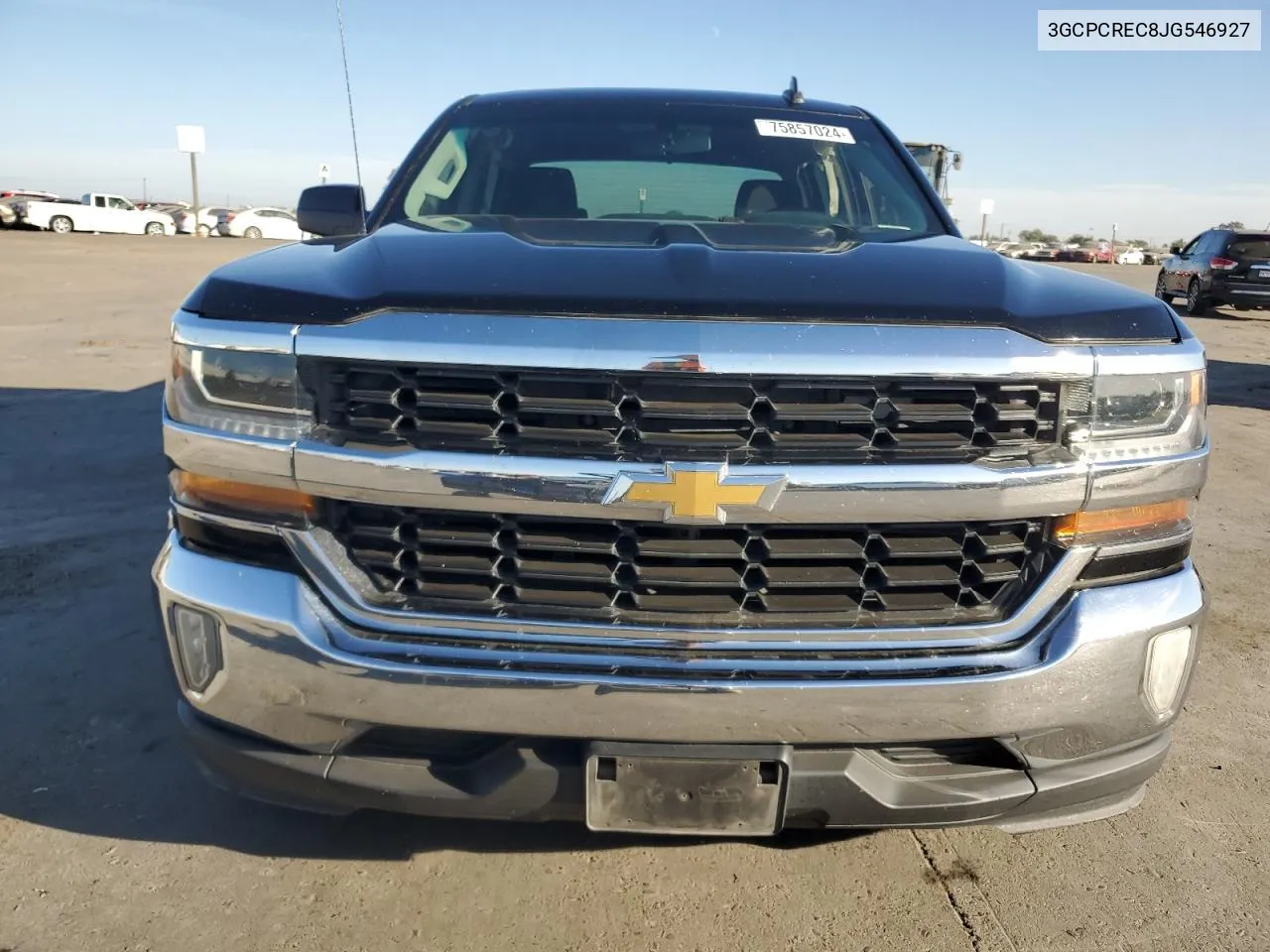 2018 Chevrolet Silverado C1500 Lt VIN: 3GCPCREC8JG546927 Lot: 75857024