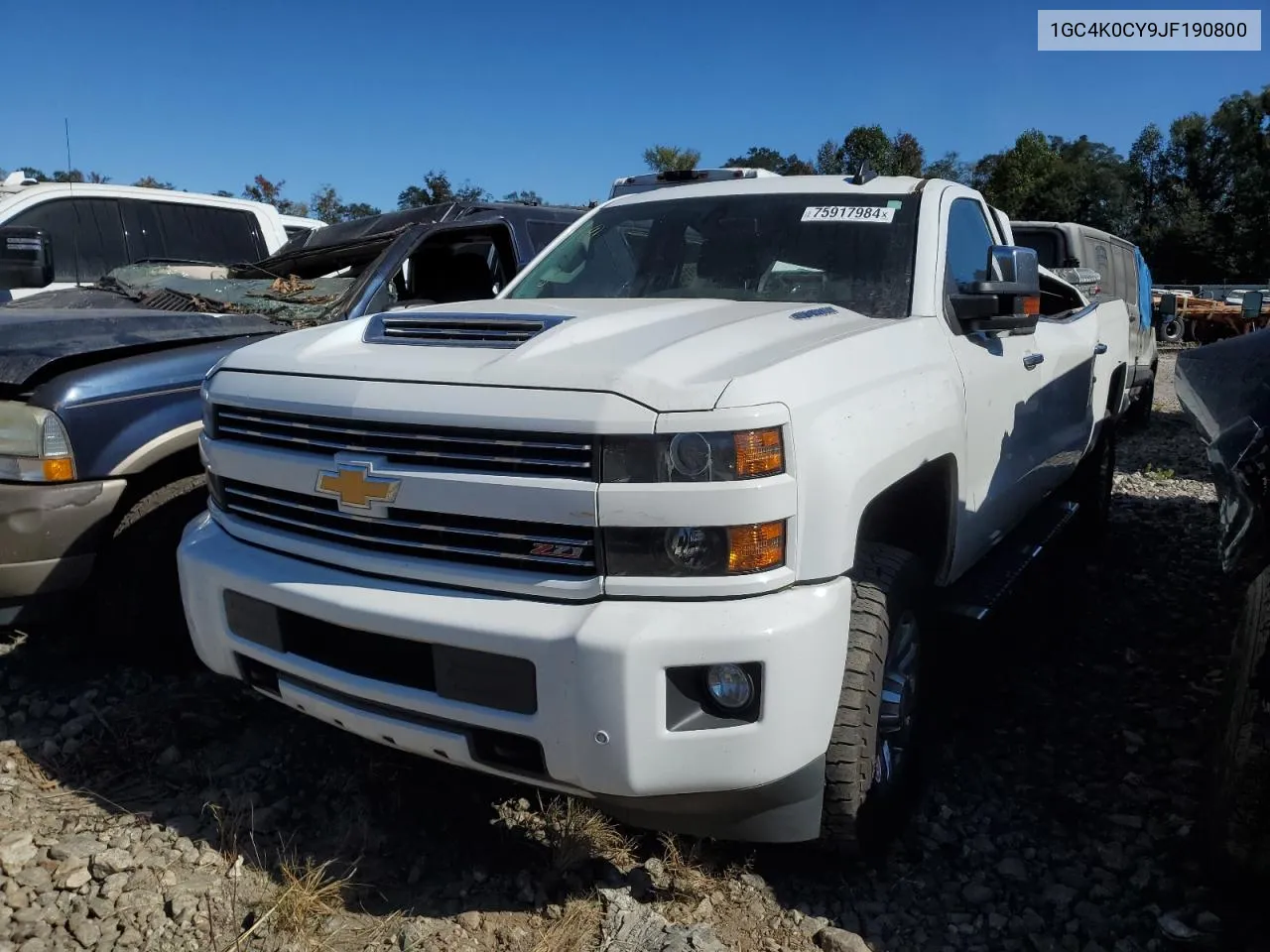 2018 Chevrolet Silverado K3500 Ltz VIN: 1GC4K0CY9JF190800 Lot: 75917984