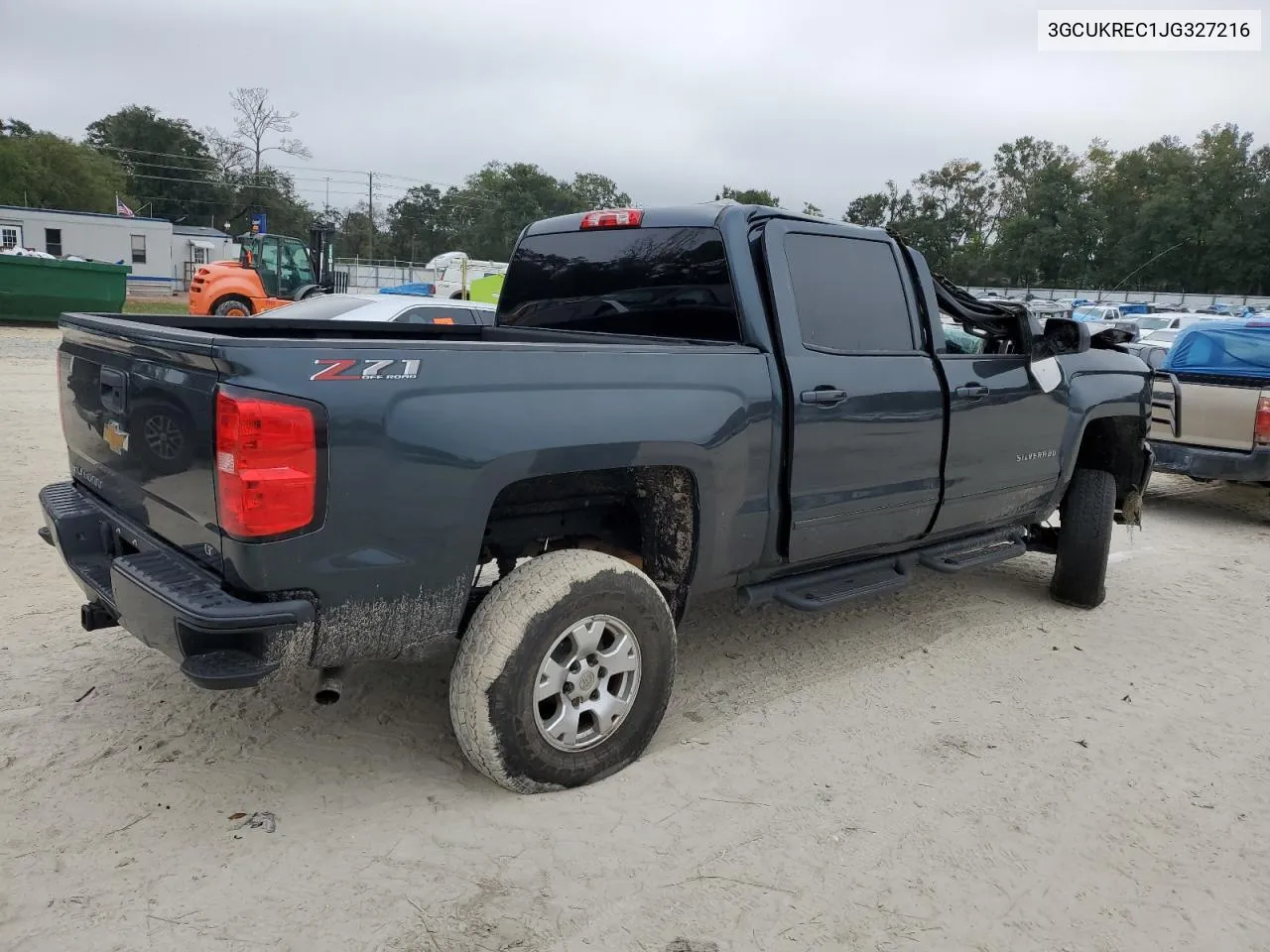 2018 Chevrolet Silverado K1500 Lt VIN: 3GCUKREC1JG327216 Lot: 76106224