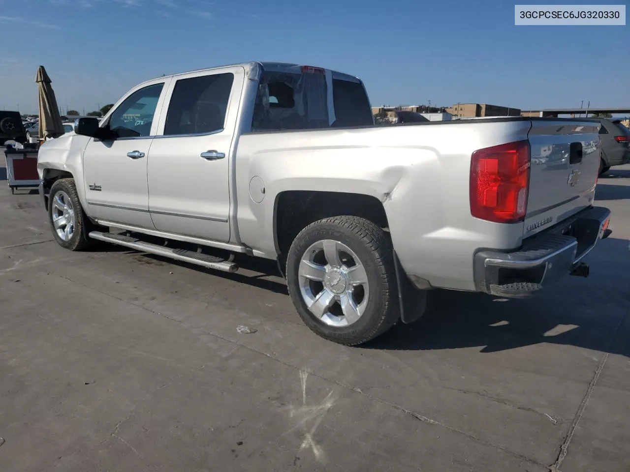 2018 Chevrolet Silverado C1500 Ltz VIN: 3GCPCSEC6JG320330 Lot: 76297244