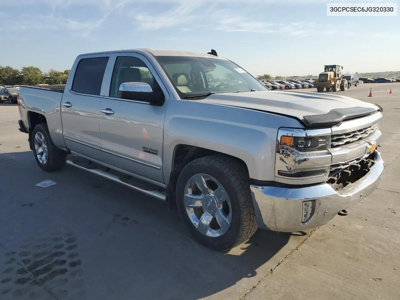 2018 Chevrolet Silverado C1500 Ltz VIN: 3GCPCSEC6JG320330 Lot: 76297244