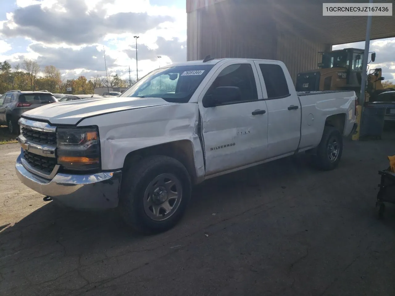 2018 Chevrolet Silverado C1500 VIN: 1GCRCNEC9JZ167436 Lot: 76391344