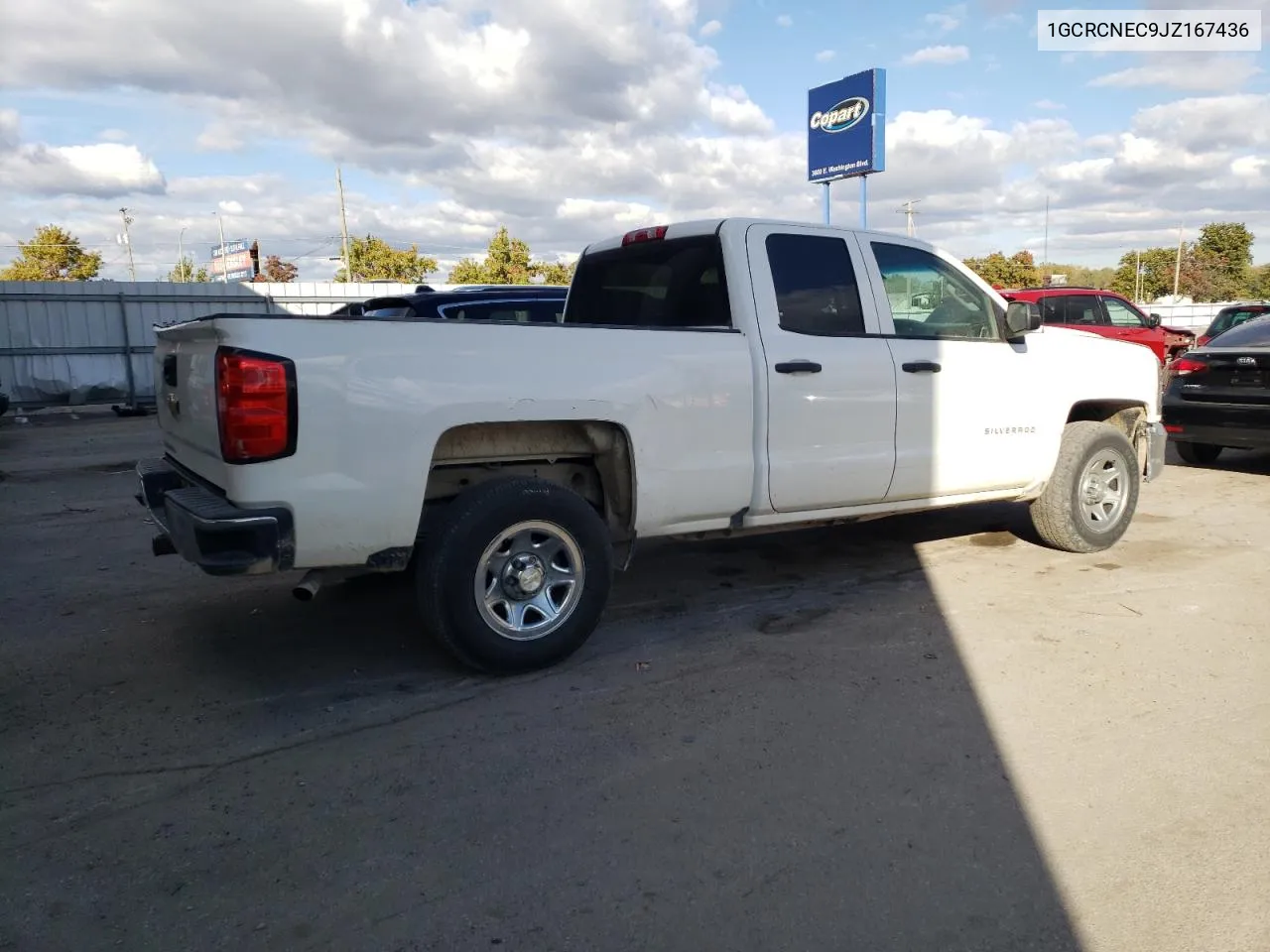 2018 Chevrolet Silverado C1500 VIN: 1GCRCNEC9JZ167436 Lot: 76391344