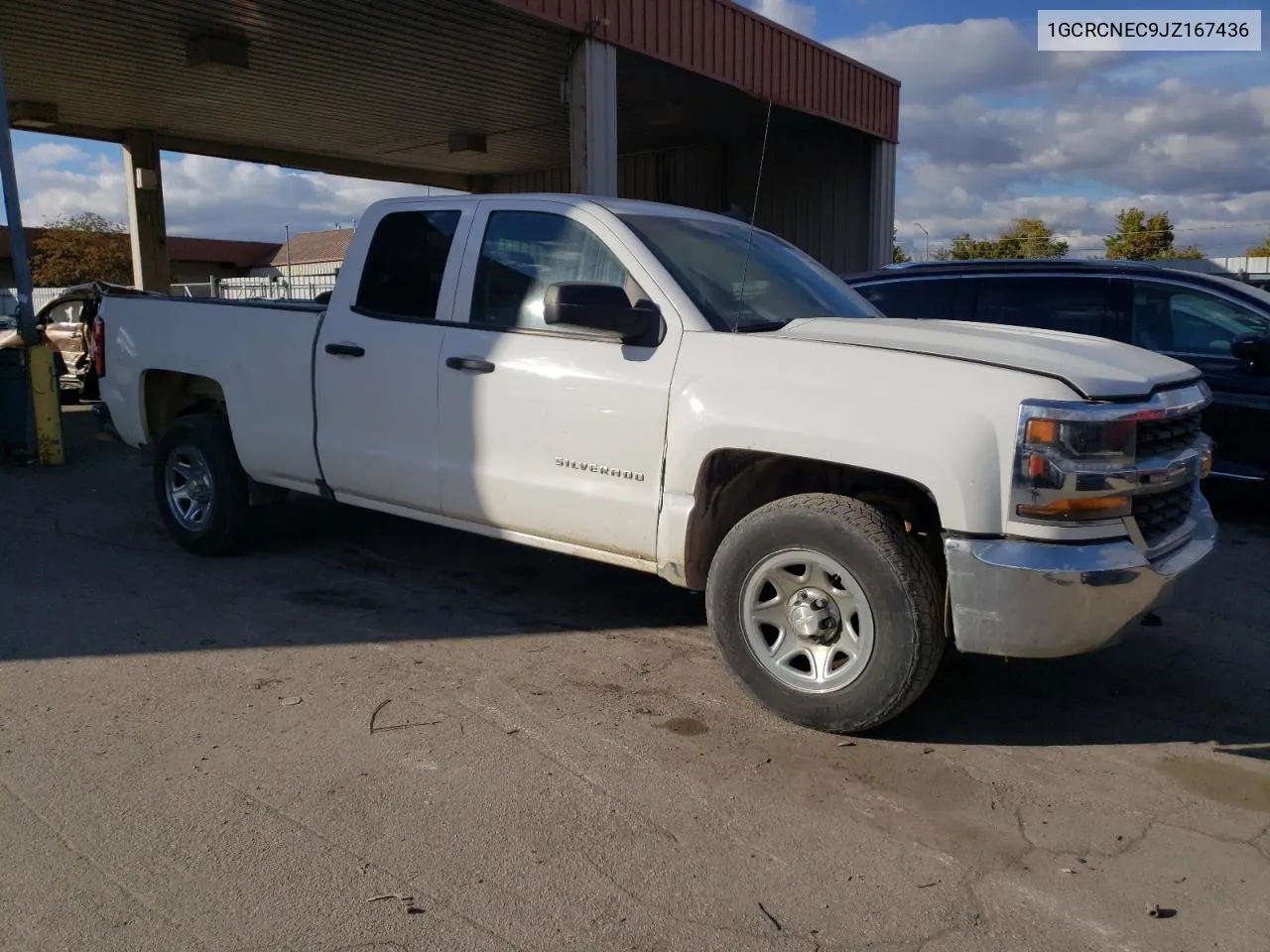 2018 Chevrolet Silverado C1500 VIN: 1GCRCNEC9JZ167436 Lot: 76391344