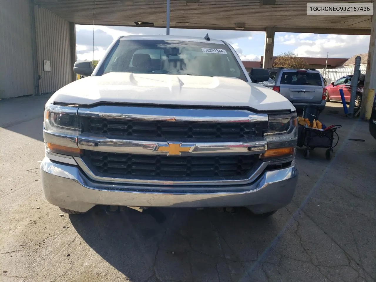 2018 Chevrolet Silverado C1500 VIN: 1GCRCNEC9JZ167436 Lot: 76391344