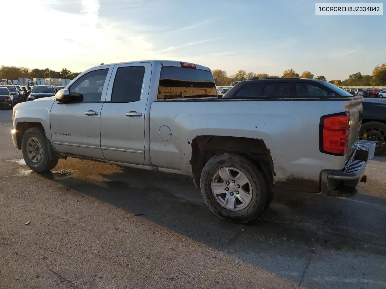 2018 Chevrolet Silverado C1500 Lt VIN: 1GCRCREH8JZ334842 Lot: 76631894