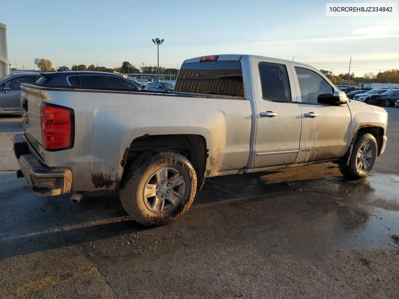 2018 Chevrolet Silverado C1500 Lt VIN: 1GCRCREH8JZ334842 Lot: 76631894