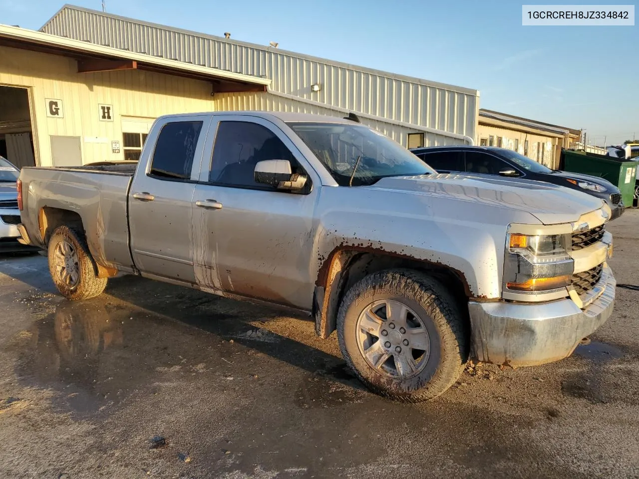 2018 Chevrolet Silverado C1500 Lt VIN: 1GCRCREH8JZ334842 Lot: 76631894