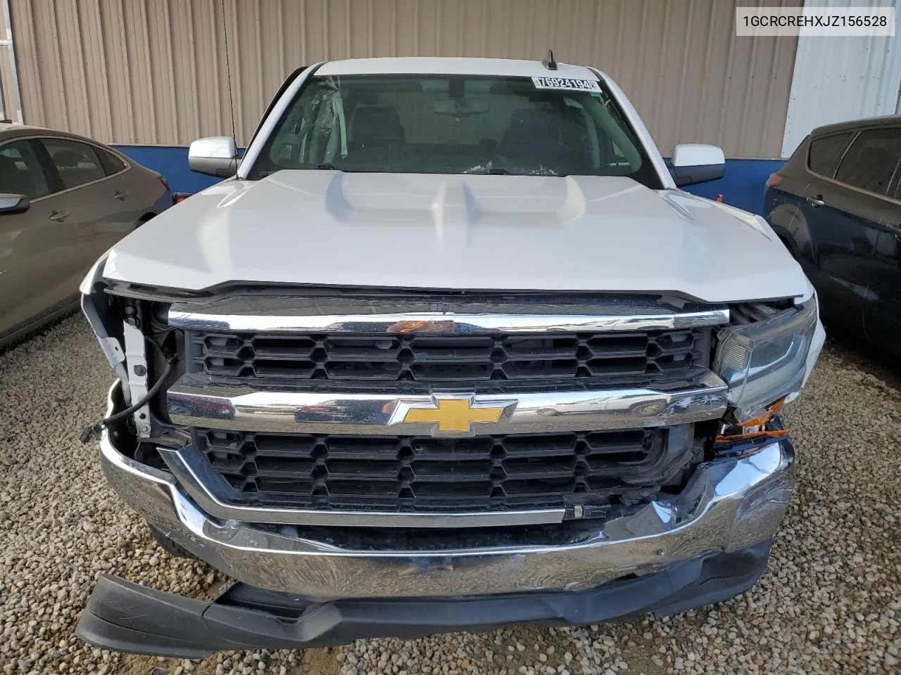 2018 Chevrolet Silverado C1500 Lt VIN: 1GCRCREHXJZ156528 Lot: 76924194