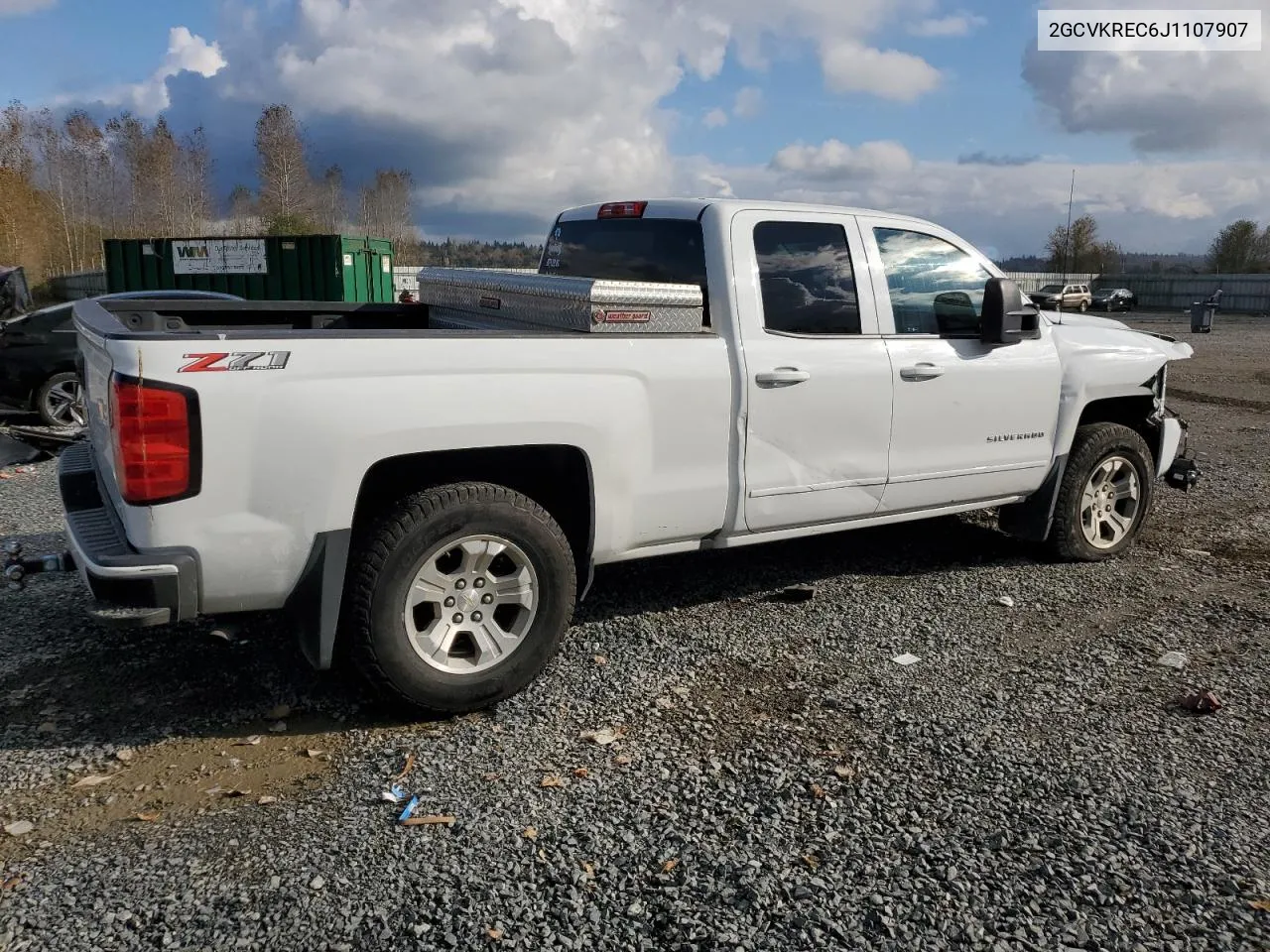 2GCVKREC6J1107907 2018 Chevrolet Silverado K1500 Lt