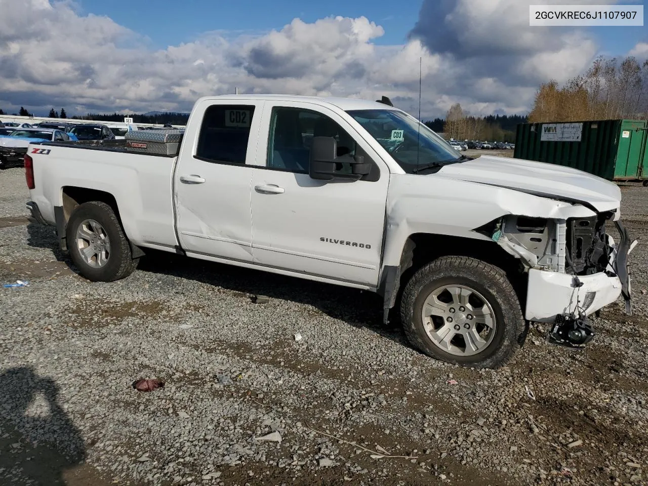 2GCVKREC6J1107907 2018 Chevrolet Silverado K1500 Lt