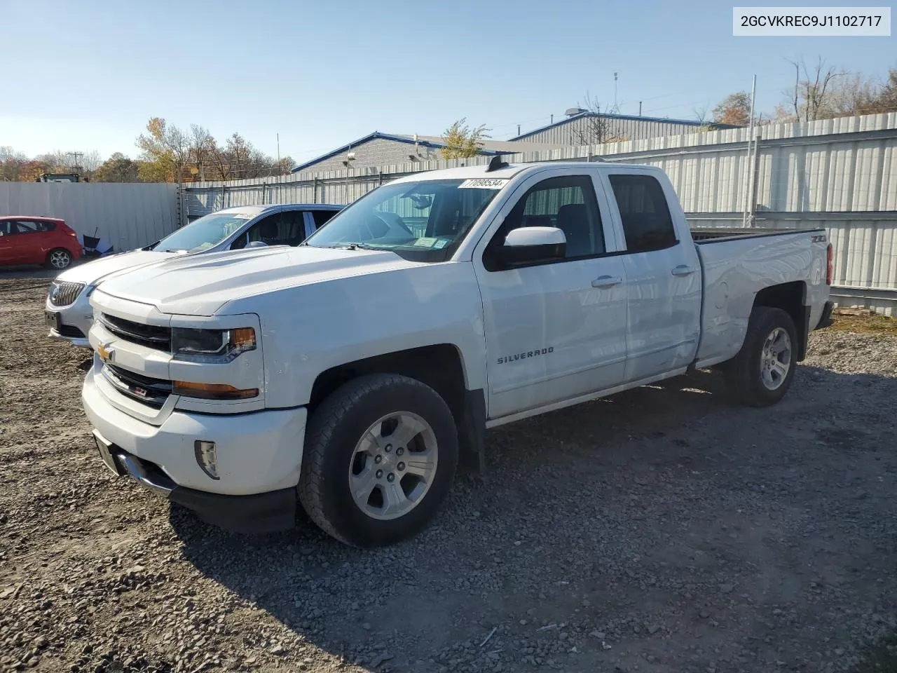 2018 Chevrolet Silverado K1500 Lt VIN: 2GCVKREC9J1102717 Lot: 77098534