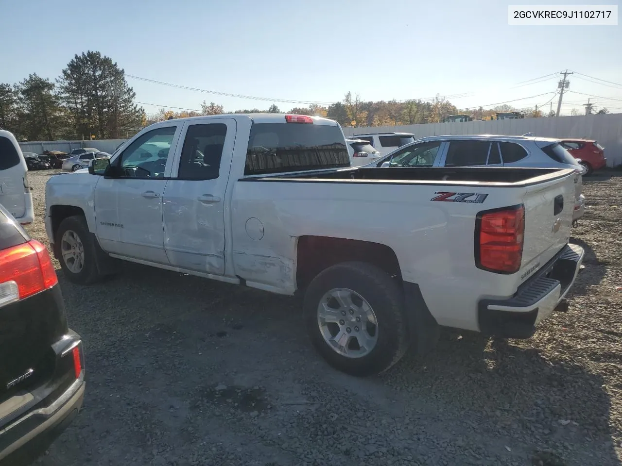 2018 Chevrolet Silverado K1500 Lt VIN: 2GCVKREC9J1102717 Lot: 77098534