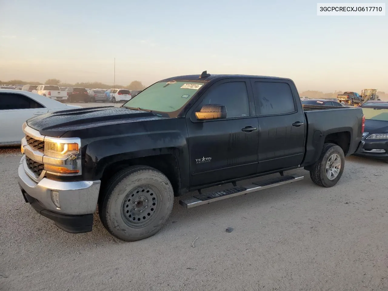 2018 Chevrolet Silverado C1500 Lt VIN: 3GCPCRECXJG617710 Lot: 77173214