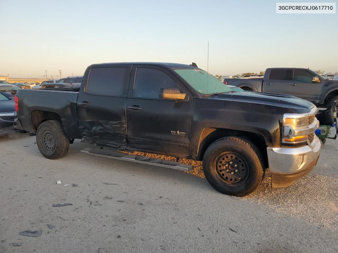 2018 Chevrolet Silverado C1500 Lt VIN: 3GCPCRECXJG617710 Lot: 77173214