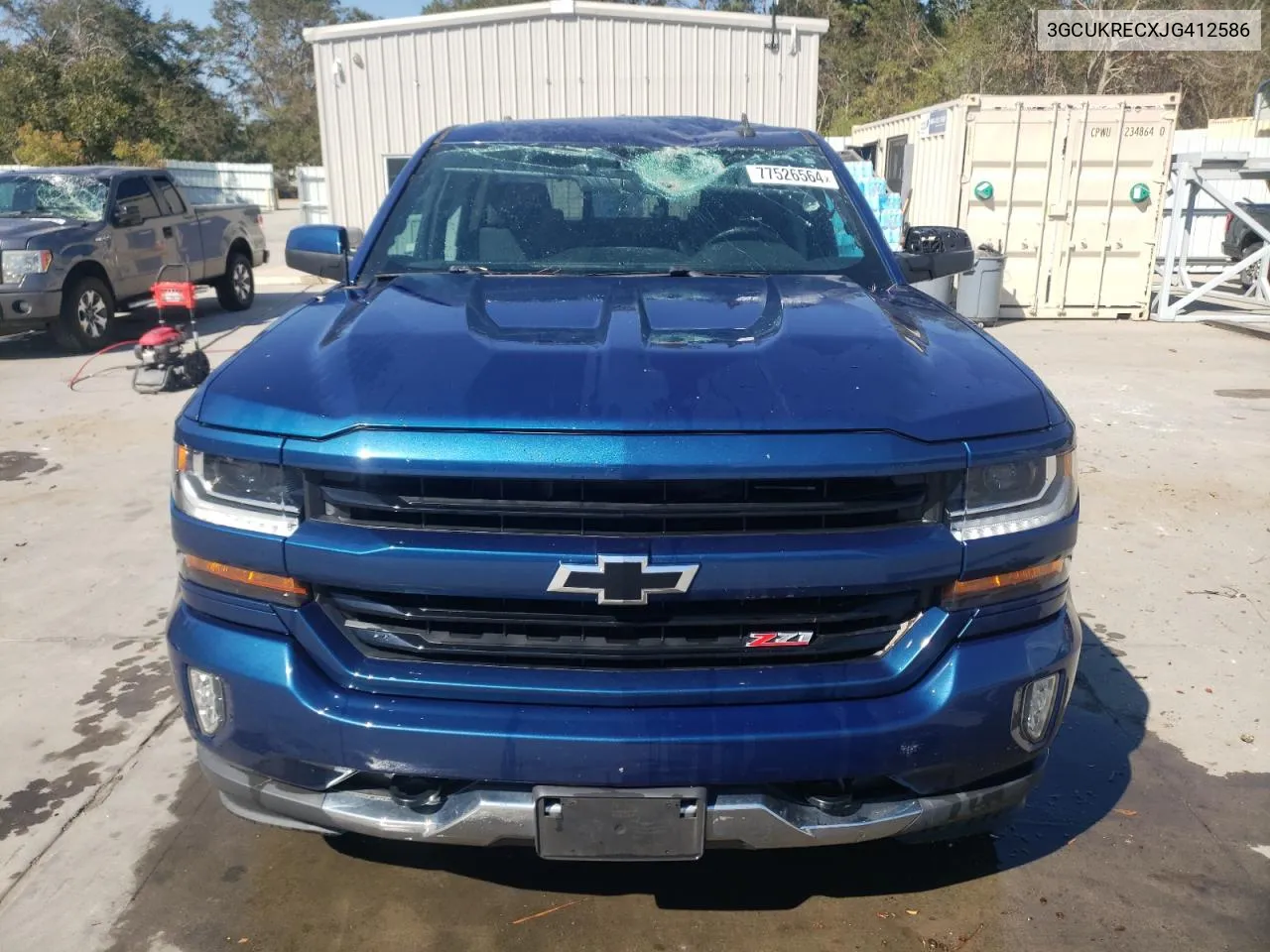 2018 Chevrolet Silverado K1500 Lt VIN: 3GCUKRECXJG412586 Lot: 77526564