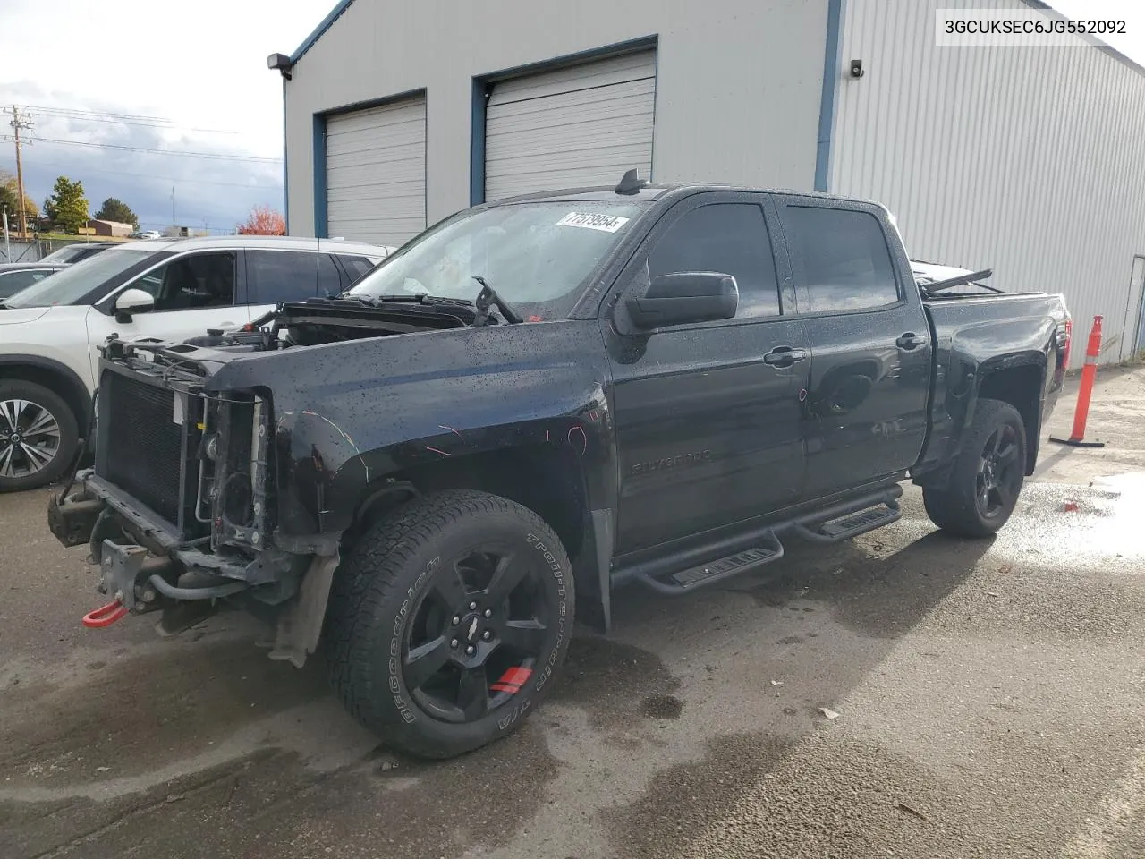 2018 Chevrolet Silverado K1500 Ltz VIN: 3GCUKSEC6JG552092 Lot: 77579954