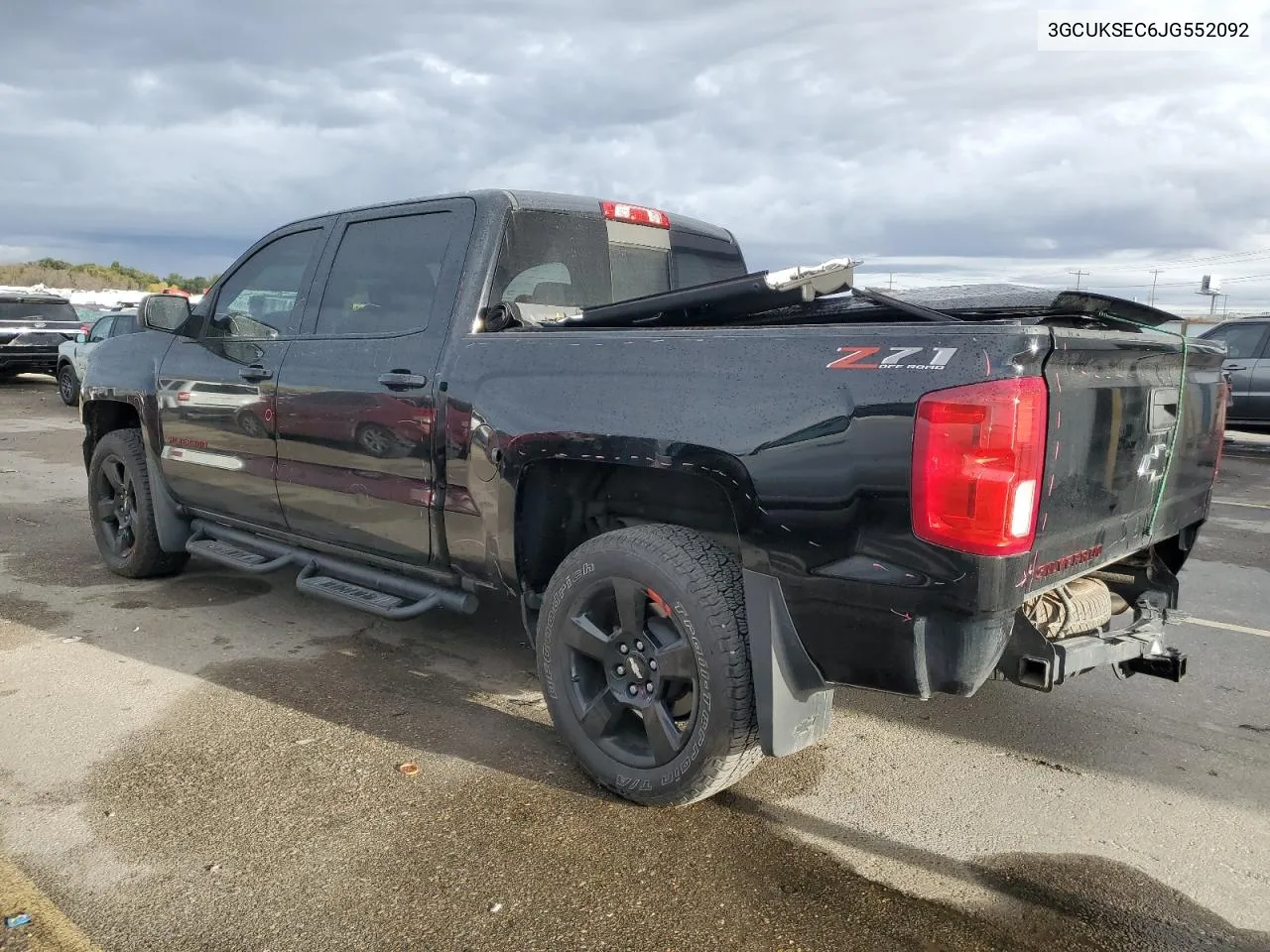 2018 Chevrolet Silverado K1500 Ltz VIN: 3GCUKSEC6JG552092 Lot: 77579954