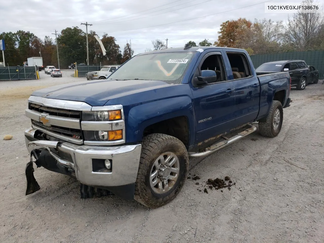 2018 Chevrolet Silverado K2500 Heavy Duty Lt VIN: 1GC1KVEGXJF138676 Lot: 77735624