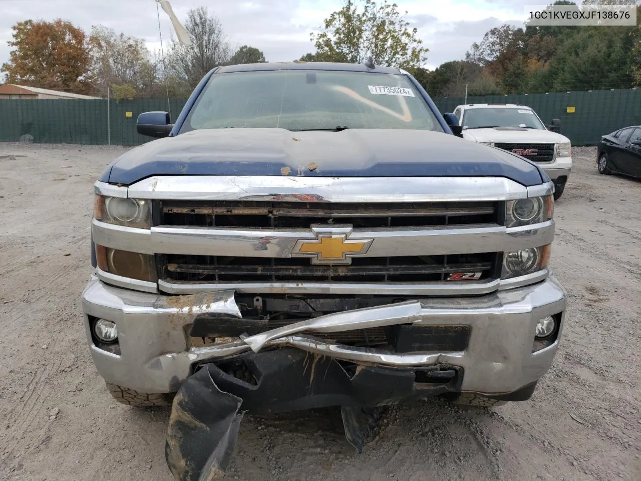 2018 Chevrolet Silverado K2500 Heavy Duty Lt VIN: 1GC1KVEGXJF138676 Lot: 77735624