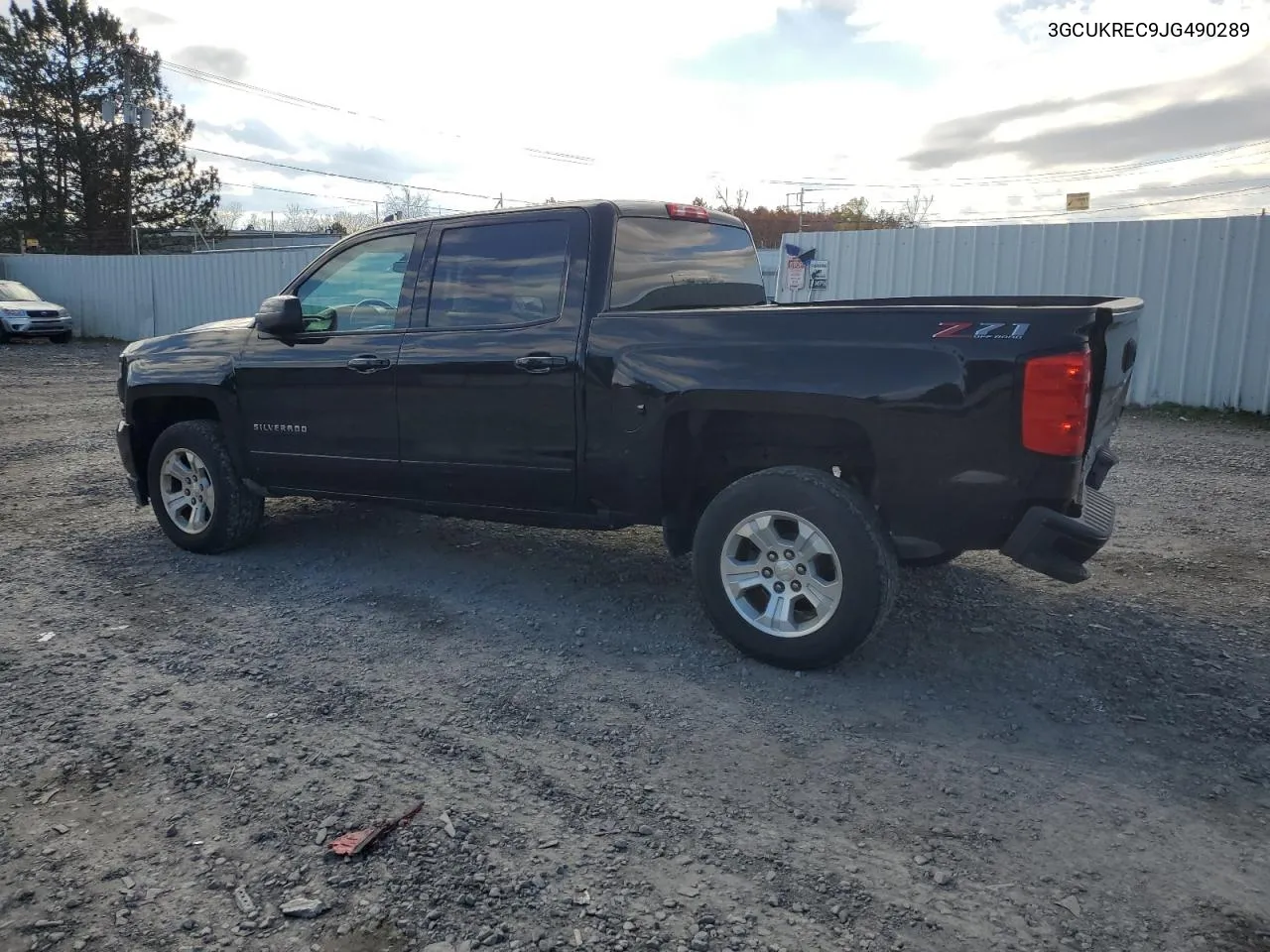 2018 Chevrolet Silverado K1500 Lt VIN: 3GCUKREC9JG490289 Lot: 77784874