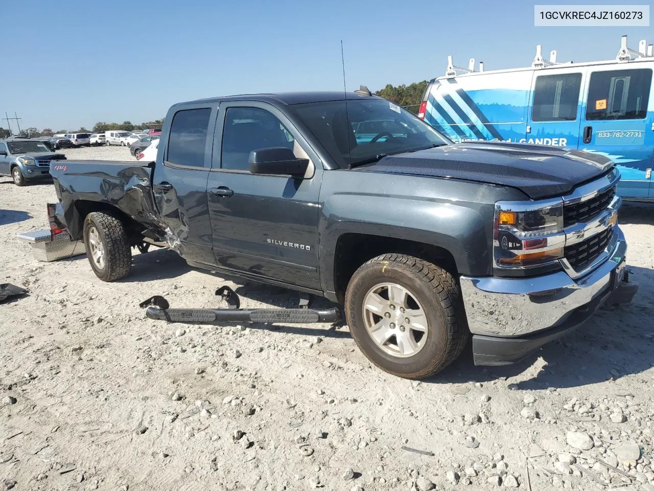 2018 Chevrolet Silverado K1500 Lt VIN: 1GCVKREC4JZ160273 Lot: 77840834