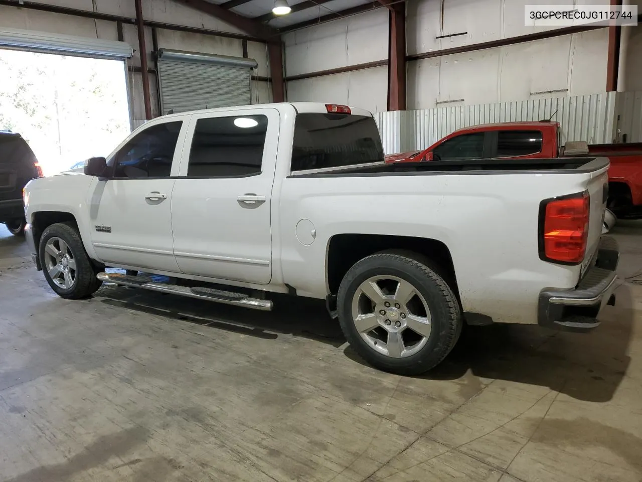 2018 Chevrolet Silverado C1500 Lt VIN: 3GCPCREC0JG112744 Lot: 77845574