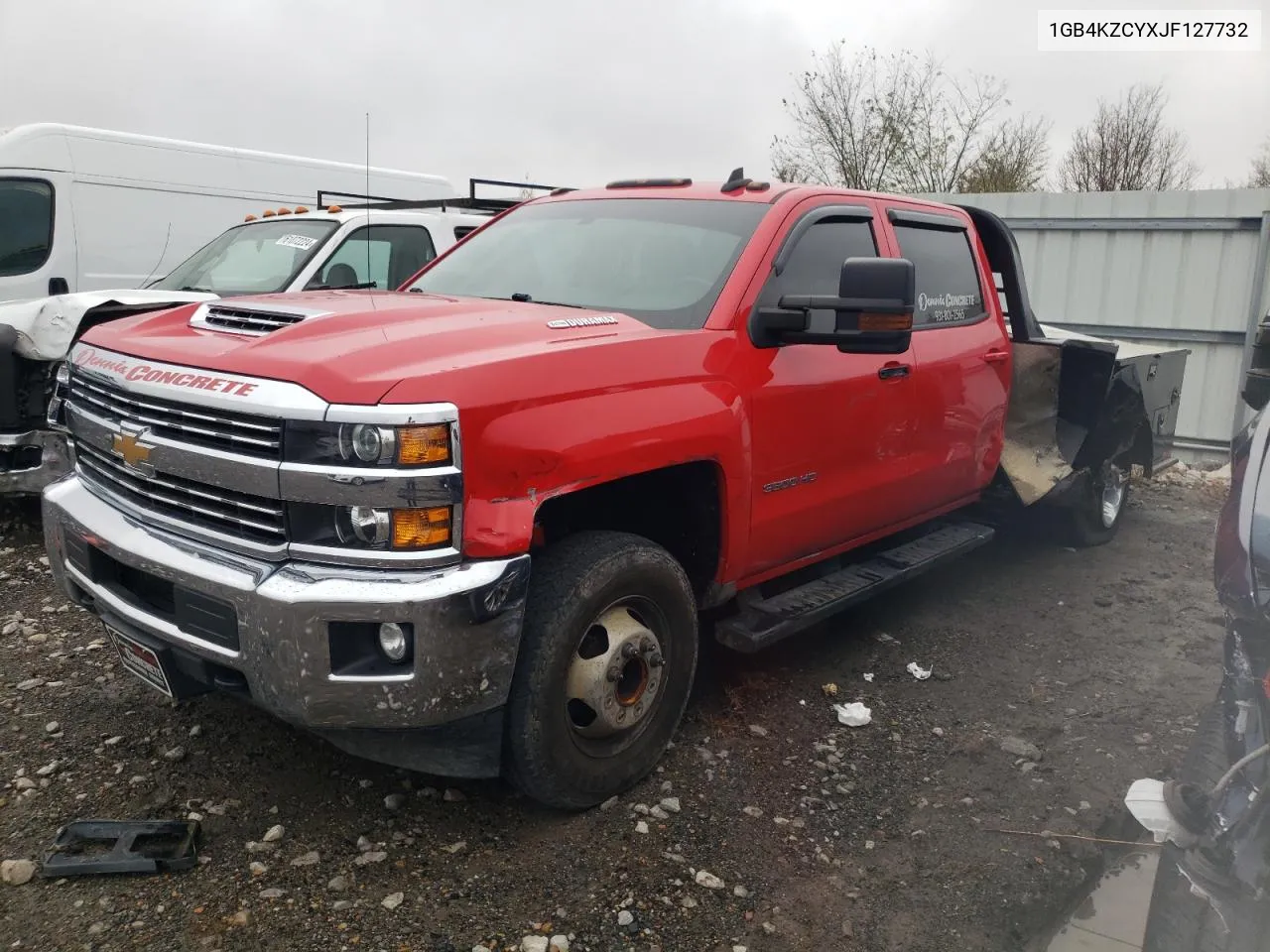 2018 Chevrolet Silverado K3500 Lt VIN: 1GB4KZCYXJF127732 Lot: 77848564