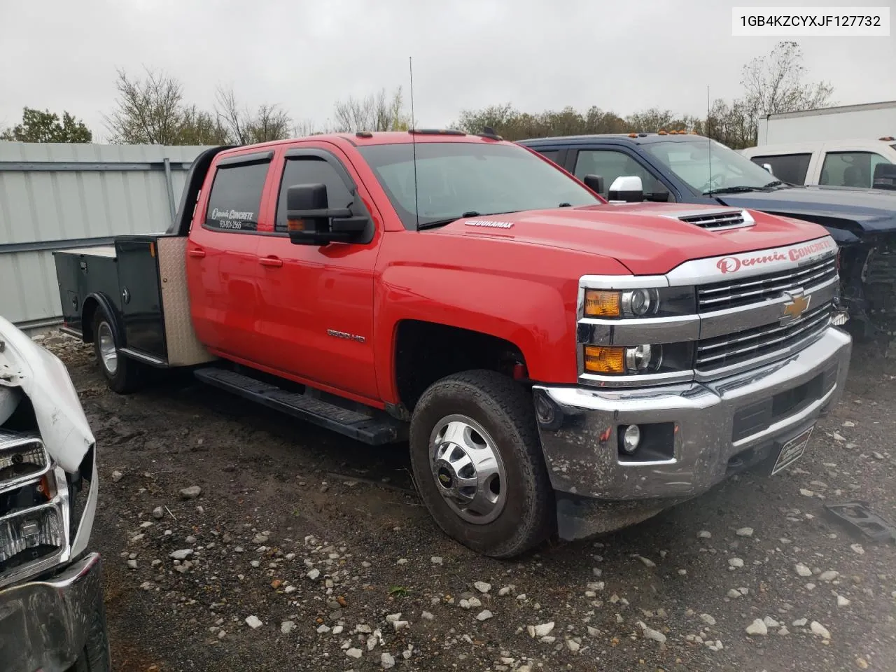 2018 Chevrolet Silverado K3500 Lt VIN: 1GB4KZCYXJF127732 Lot: 77848564