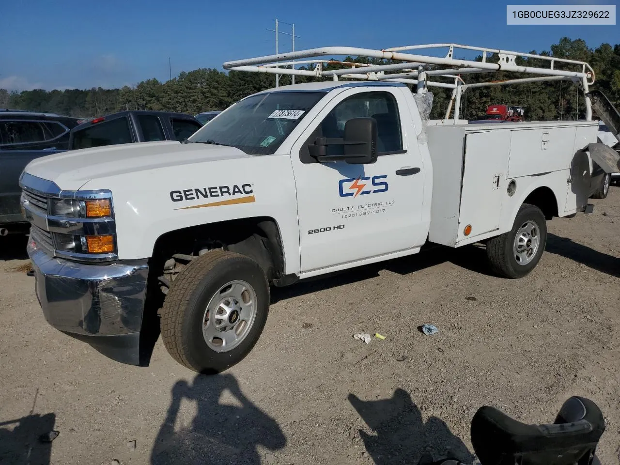 2018 Chevrolet Silverado C2500 Heavy Duty VIN: 1GB0CUEG3JZ329622 Lot: 77875614