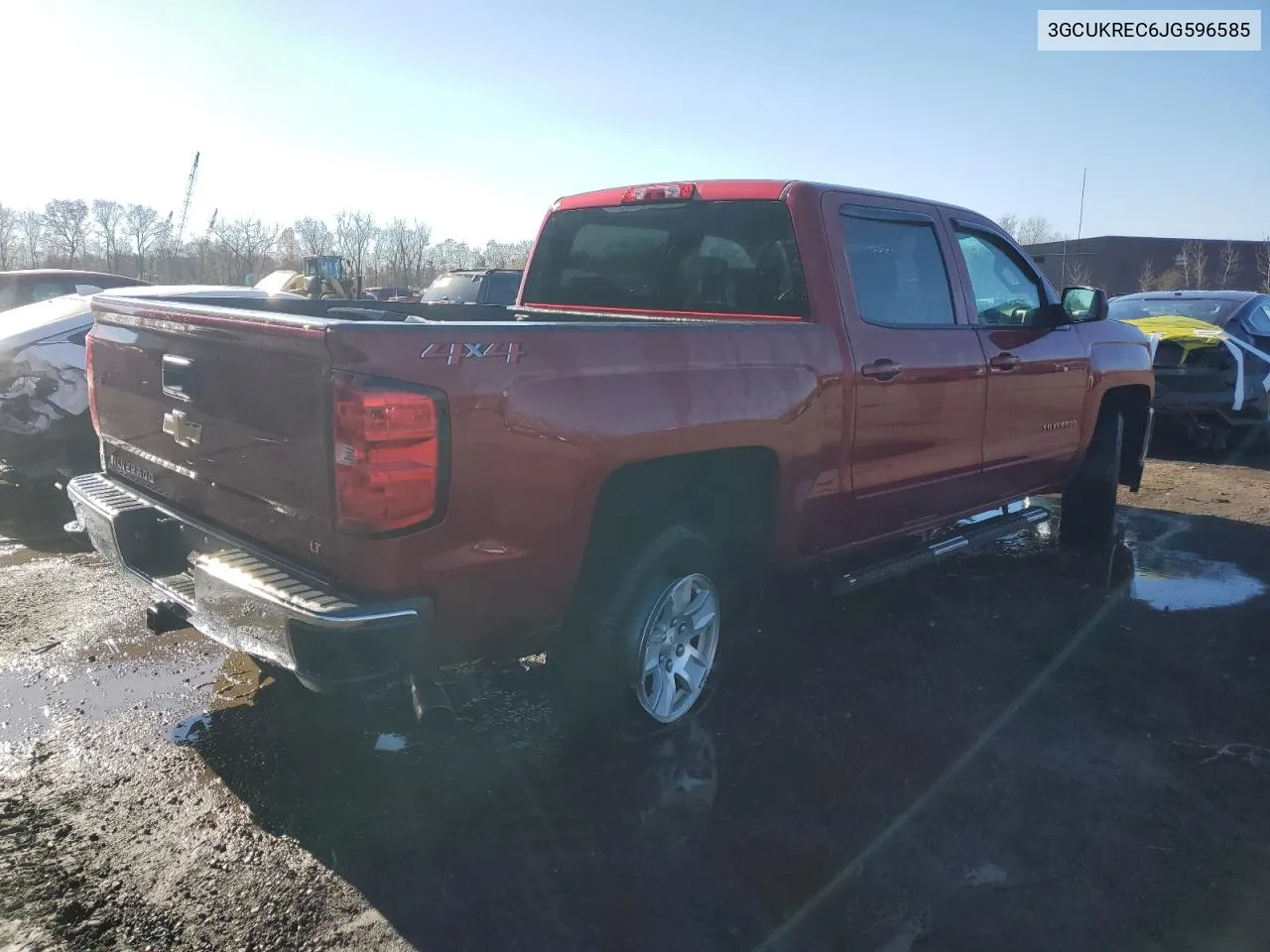 2018 Chevrolet Silverado K1500 Lt VIN: 3GCUKREC6JG596585 Lot: 77906714