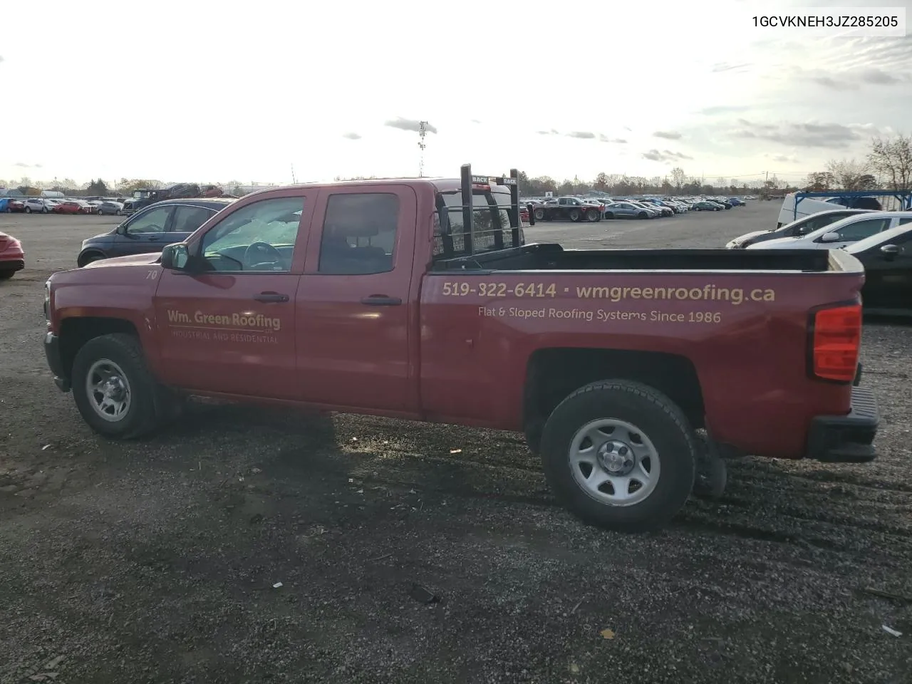 2018 Chevrolet Silverado K1500 VIN: 1GCVKNEH3JZ285205 Lot: 78043654