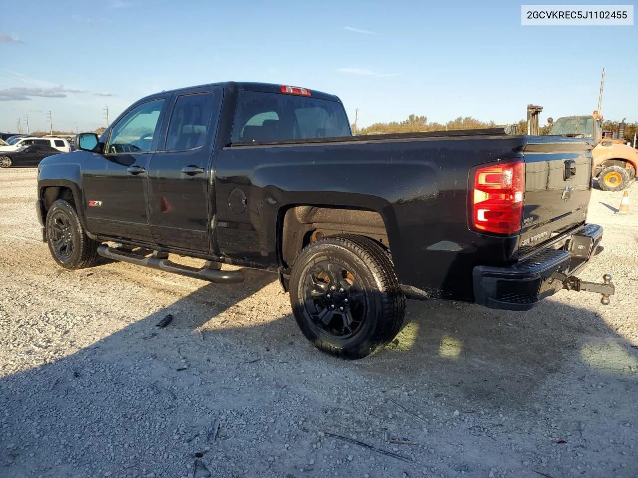 2018 Chevrolet Silverado K1500 Lt VIN: 2GCVKREC5J1102455 Lot: 78096594