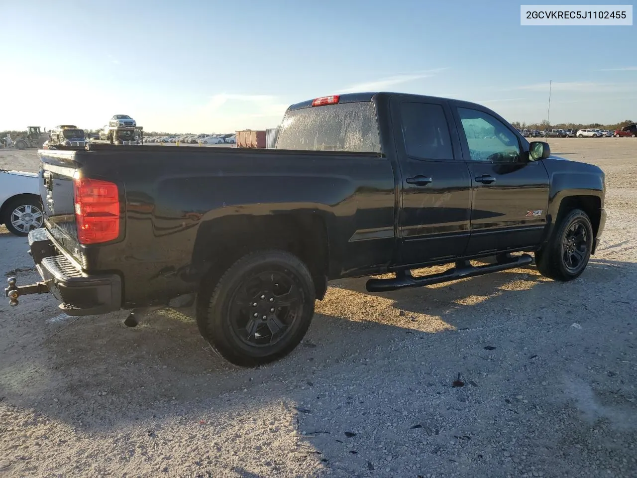 2018 Chevrolet Silverado K1500 Lt VIN: 2GCVKREC5J1102455 Lot: 78096594