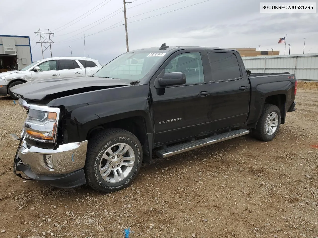 2018 Chevrolet Silverado K1500 Lt VIN: 3GCUKREC2JG531295 Lot: 78230944