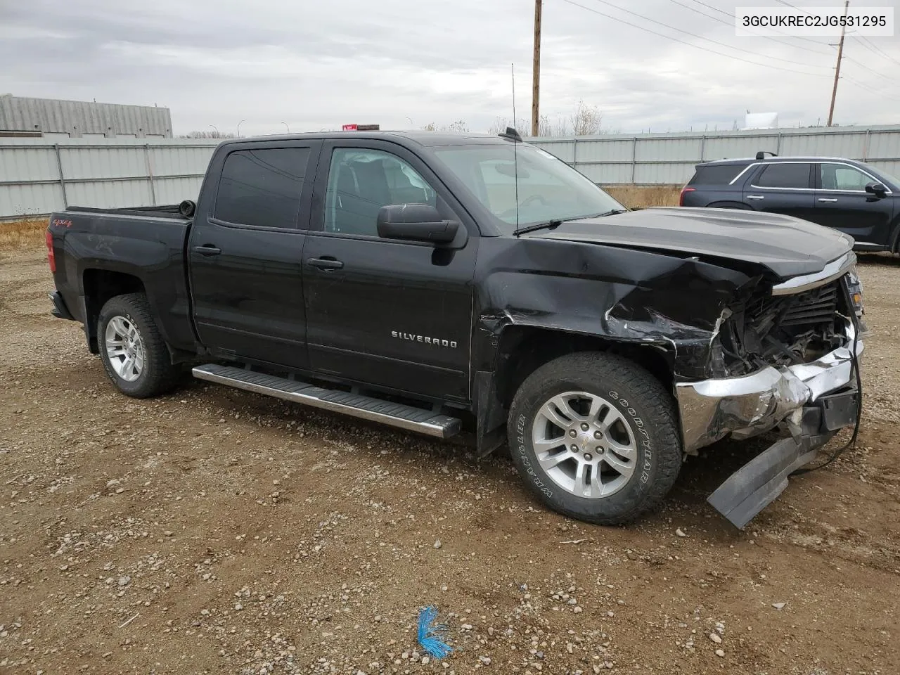 2018 Chevrolet Silverado K1500 Lt VIN: 3GCUKREC2JG531295 Lot: 78230944