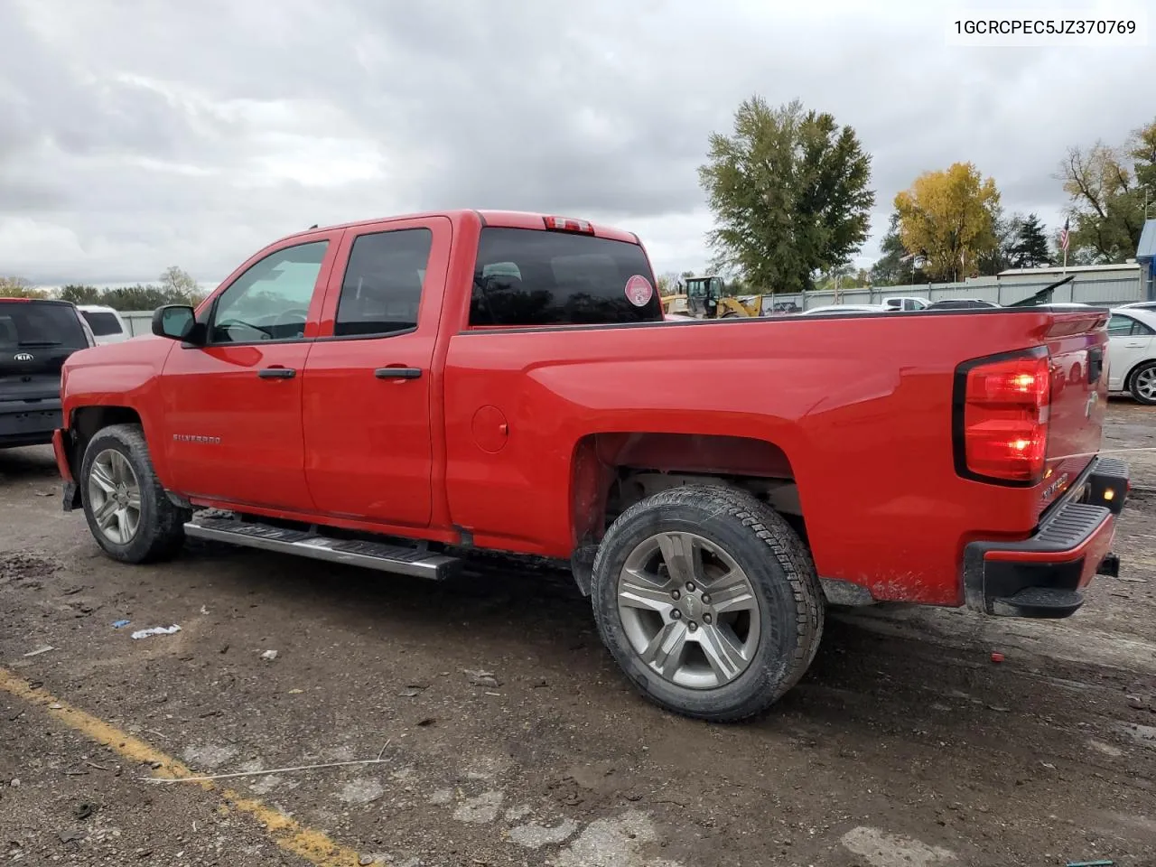 2018 Chevrolet Silverado C1500 Custom VIN: 1GCRCPEC5JZ370769 Lot: 78302364