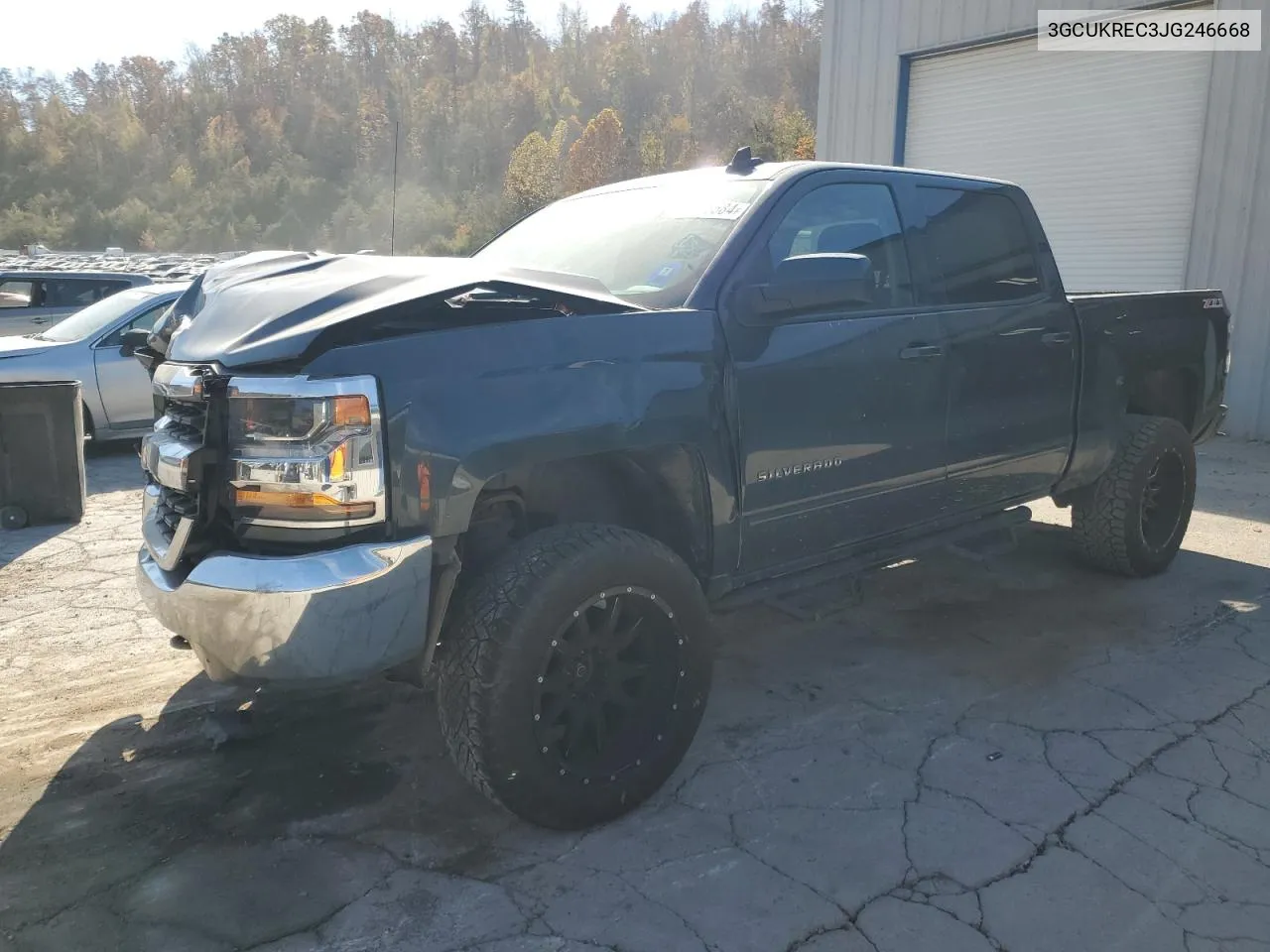 2018 Chevrolet Silverado K1500 Lt VIN: 3GCUKREC3JG246668 Lot: 78378584