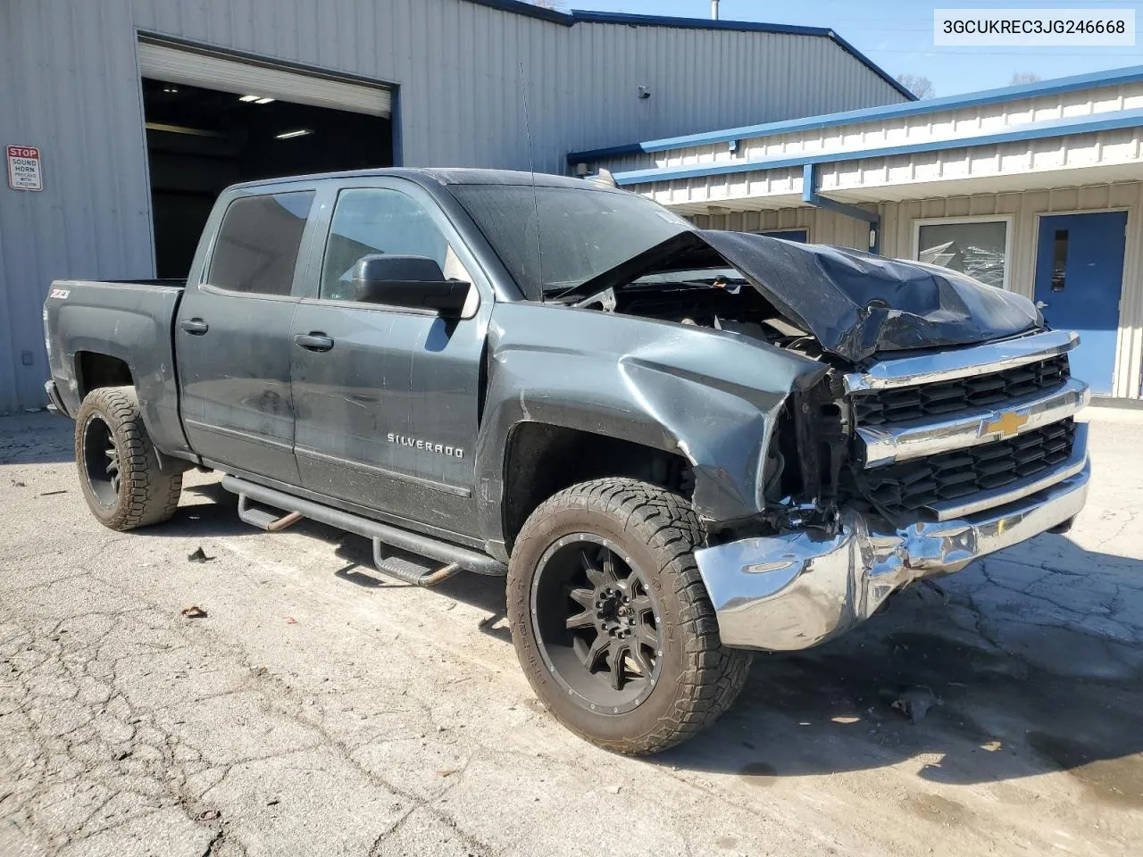 2018 Chevrolet Silverado K1500 Lt VIN: 3GCUKREC3JG246668 Lot: 78378584