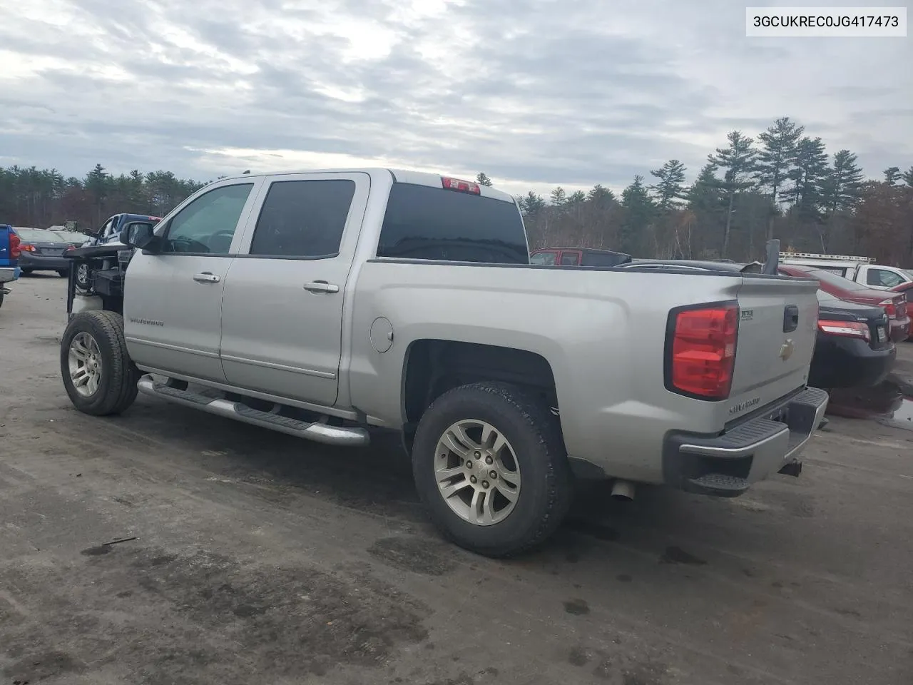 2018 Chevrolet Silverado K1500 Lt VIN: 3GCUKREC0JG417473 Lot: 78477584