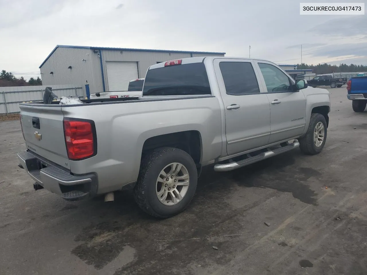 2018 Chevrolet Silverado K1500 Lt VIN: 3GCUKREC0JG417473 Lot: 78477584